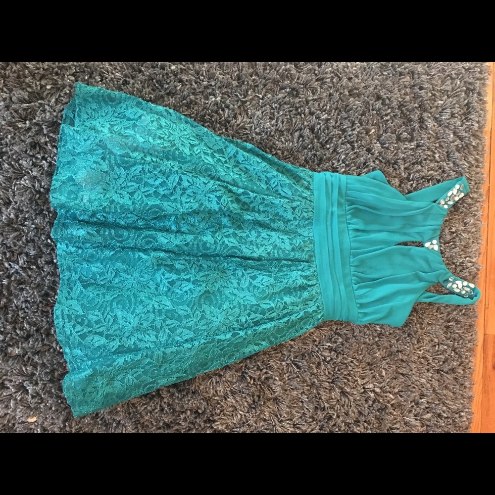 Green dress